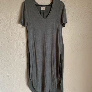 Anthropology Grey/blue tunic
